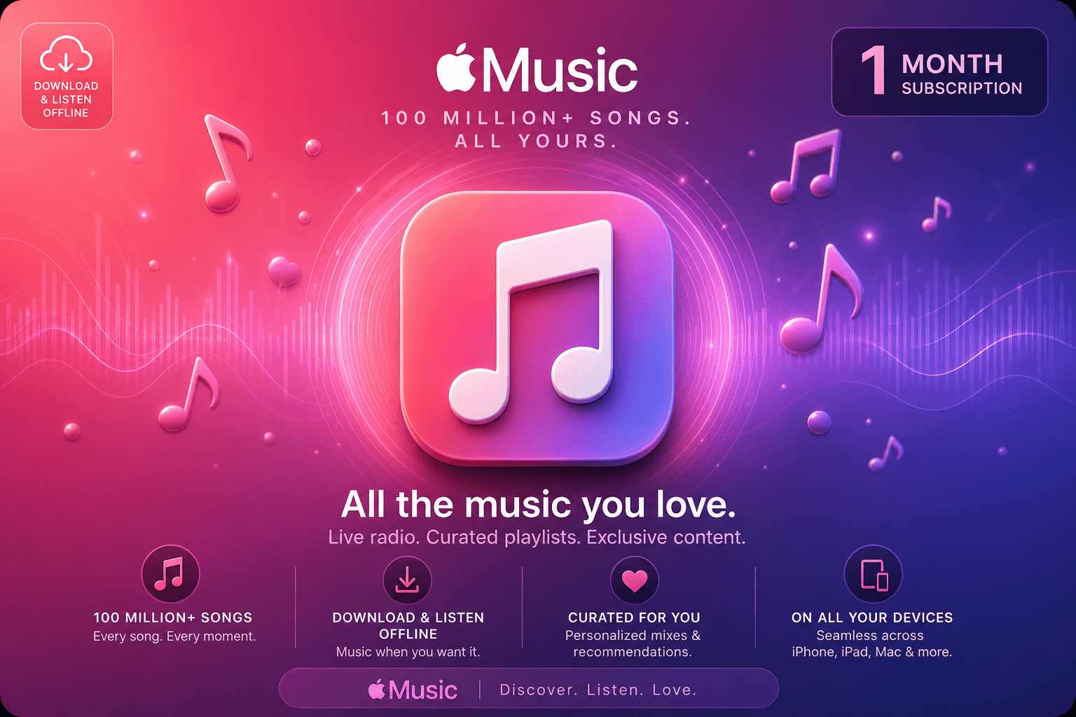Apple Music Account (USA)