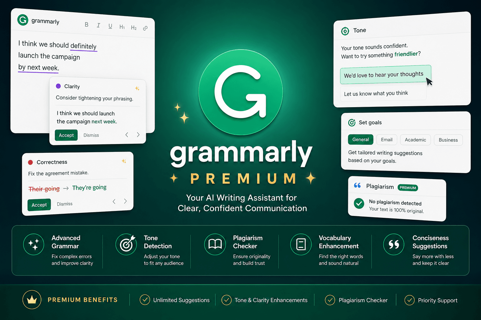 Grammarly Premium Account